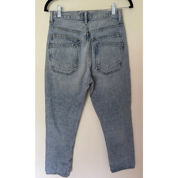 Agolde | Riley Hi Rise Double Pocket Straight Crop in Pressure / size 26 - Picture 6 of 11
